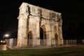 The Arch of Constantine in a summer night in Rome, Italy. Royalty Free Stock Photo