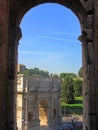 Arch of Constantine 1 Royalty Free Stock Photo
