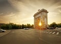 Arch of de triumph Bucharest, Romania Arcul de triumf Royalty Free Stock Photo