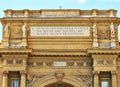 Arch detail, Florence, Italy Royalty Free Stock Photo