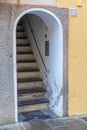 Arch Door Stairway