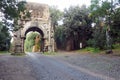 The Arch of Drusus in Rome, Italy