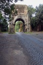 The Arch of Drusus in Rome, Italy