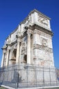Arch of emperor Constantin Royalty Free Stock Photo