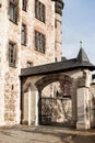Arch entrance to the castle Royalty Free Stock Photo