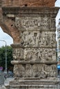 The Arch of Galerius, better known as the Kamara, Thessaloniki, Greece. It was built to ho Royalty Free Stock Photo