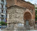 The Arch of Galerius, better known as the Kamara, Thessaloniki, Greece. It was built to ho Royalty Free Stock Photo