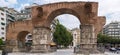 The Arch of Galerius, better known as the Kamara, Thessaloniki, Greece. It was built to ho Royalty Free Stock Photo