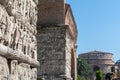 Arch of Galerius and Rotunda in Thessaloniki - Grecee Royalty Free Stock Photo