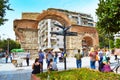 Galerius Arch historical landmark Thessaloniki city Greece Royalty Free Stock Photo