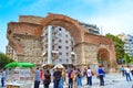 Galerius Arch historical landmark Thessaloniki city Greece Royalty Free Stock Photo