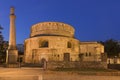 Arch of Galerius and Rotunda in the city of Thessaloniki, Greece. Royalty Free Stock Photo