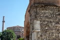 Arch of Galerius and Rotunda in Thessaloniki - Grecee Royalty Free Stock Photo