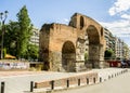 Arch of Galerius at Thessaloniki city, Greece