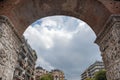 Arch of Galerius in Thessaloniki, Greece Royalty Free Stock Photo