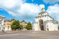 Arch Golden Gate and University building, Bolshaya Moskovskaya street, Vladimir