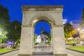 Arch on Grand Parade Square in Halifax Royalty Free Stock Photo