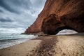 The arch of Legzira Beach, Morocco