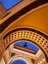 Arch of the main headquarters in St. Petersburg