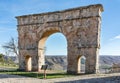 The Arch of Medinaceli is a unique example of monumental Roman triumphal arch within Hispania. Located in Medinaceli, province of