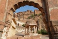 Arch and Mehrangarh Mehran Fort