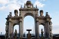 Arch near Port, Naples, Italy Royalty Free Stock Photo