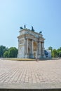 Arch of Peace or Arco della pace.