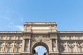 Arch at Piazza della Repubblica in Florence, Italy