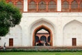 Arch in the red fort, New Delhi. India Royalty Free Stock Photo