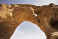 The arch in red sandstone Royalty Free Stock Photo