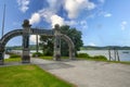 Arch of Remembrance at Kohukohu in Northland