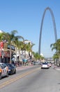 The arch on Revolution Avenue in Tijuana, Mexico