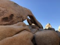 Arch Rock, Joshua Tree National Park, California Royalty Free Stock Photo