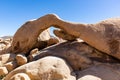 Arch Rock in Joshua Tree National Park California Royalty Free Stock Photo