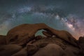 Arch Rock Milky Way Galaxy Panorama