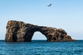 Arch Rock Natural Bridge at Anacapa Island in California