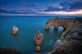 Arch Rock & Sunset Royalty Free Stock Photo