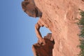 Arch Rock in Valley of Fire, Nevada Royalty Free Stock Photo