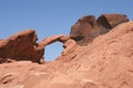 Arch Rock in Valley of Fire, Nevada Royalty Free Stock Photo