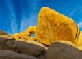 Arch Rock at White Tank in Joshua Tree National Park Royalty Free Stock Photo
