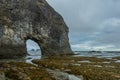 Arch In Rocks of Rialto Beach Royalty Free Stock Photo