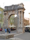 Arch of Sergii Pula Croatia