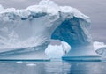 Arch Shaped Iceberg Royalty Free Stock Photo