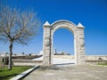 The Arch of the Small Fort. Trani. Apulia.
