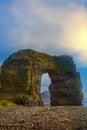 Arch of Steller. Massive stone arch Royalty Free Stock Photo