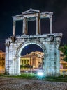 Arch of Temple of Olympian Zeus Royalty Free Stock Photo