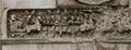 Arch of Titus,detail showing Roman leaders and their legion