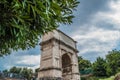 The Arch of Titus at Palatine Hill in Rome, Italy