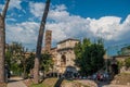 The Arch of Titus at Palatine Hill in Rome, Italy