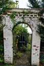 The arch to a garden